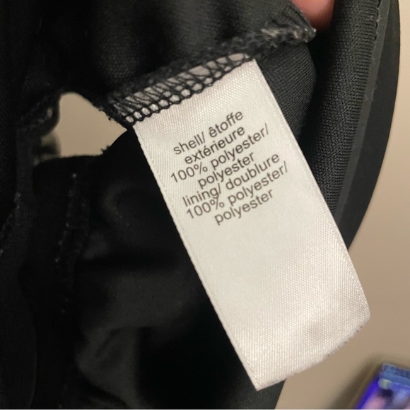 ✌️2/$10✌️ Maurices Black Mesh Tulle Circle Skirt w Glitter Waist Band – Size XL - Picture 11 of 12